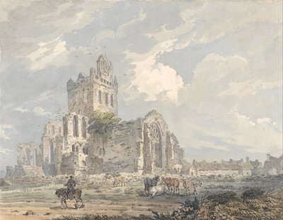 Jedburgh Abbey, Roxburghshire by Thomas Girtin